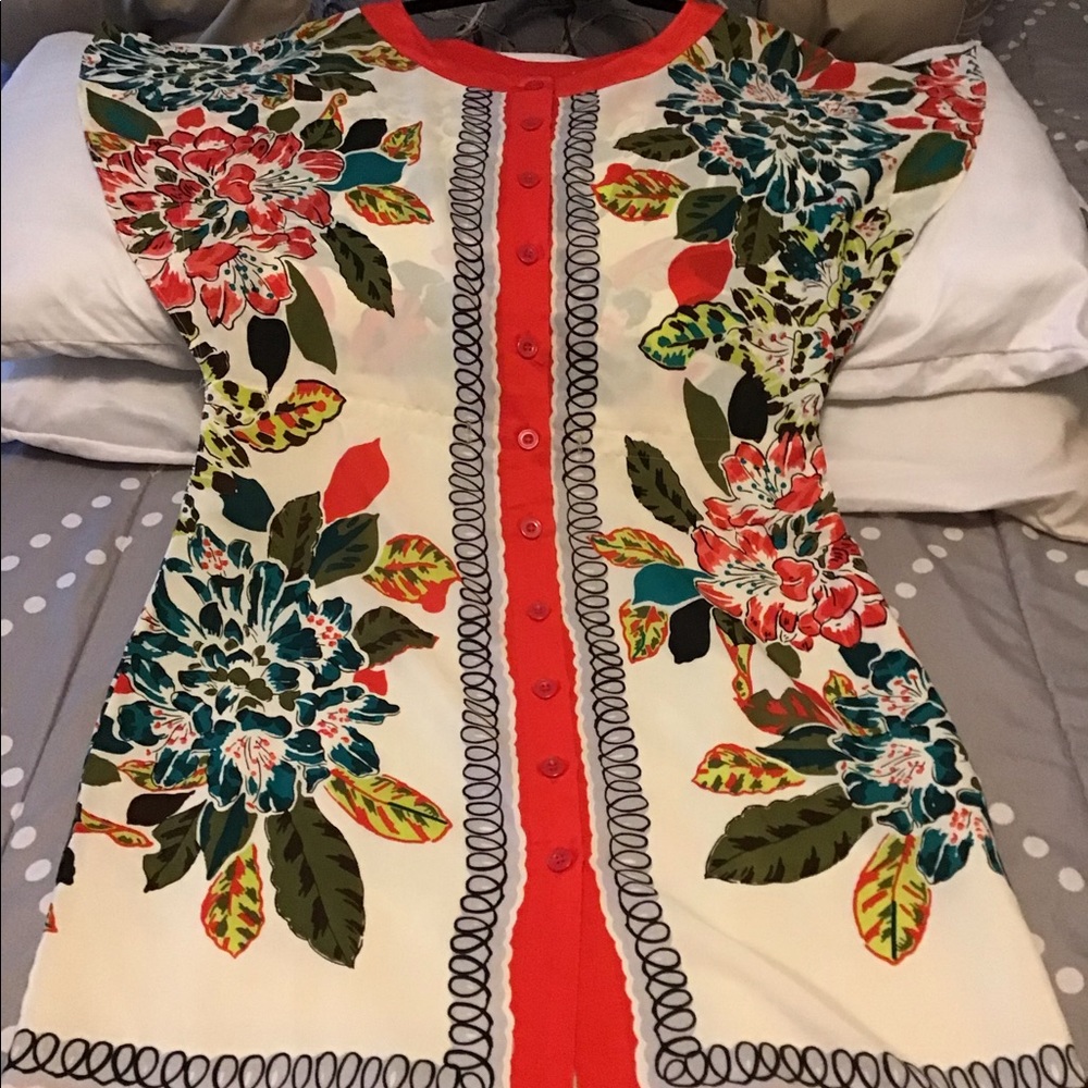 New York & Company Shirt Dress size small